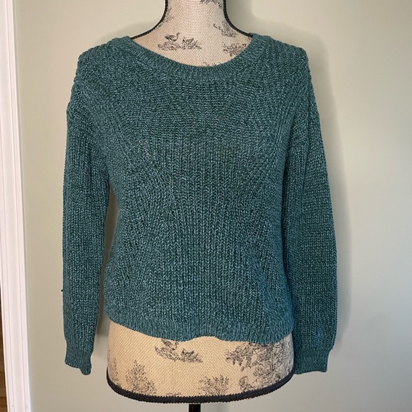 Dec green knit sweater - Picture 1 of 3